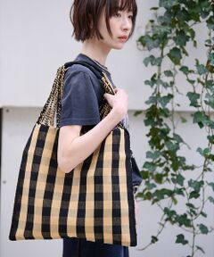 Rouge vif la cle / ルージュ・ヴィフ ラクレ ショルダーバッグ | 【MOON BIRD/ムーンバード】手織りハンモックトートバッグ/手織り/A4サ