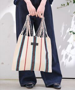 Rouge vif la cle / ルージュ・ヴィフ ラクレ ショルダーバッグ | 【MOON BIRD/ムーンバード】手織りハンモックトートバッグ/手織り/A4サ