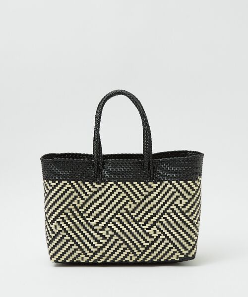 Rouge vif la cle / ルージュ・ヴィフ ラクレ ショルダーバッグ | 【MOON BIRD/ムーンバード】手編みのメルカドバッグ/TANPIN/横長/ | 詳細1