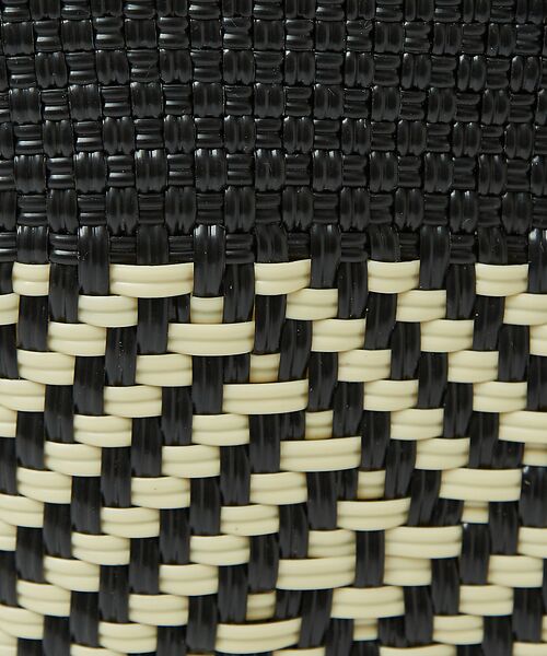 Rouge vif la cle / ルージュ・ヴィフ ラクレ ショルダーバッグ | 【MOON BIRD/ムーンバード】手編みのメルカドバッグ/TANPIN/横長/ | 詳細2