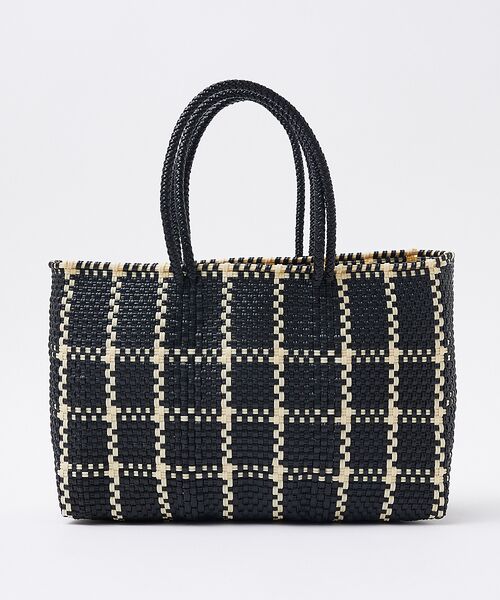 Rouge vif la cle / ルージュ・ヴィフ ラクレ ショルダーバッグ | 【MOON BIRD/ムーンバード】手編みのメルカドバッグ/TANPIN/横長/ | 詳細3