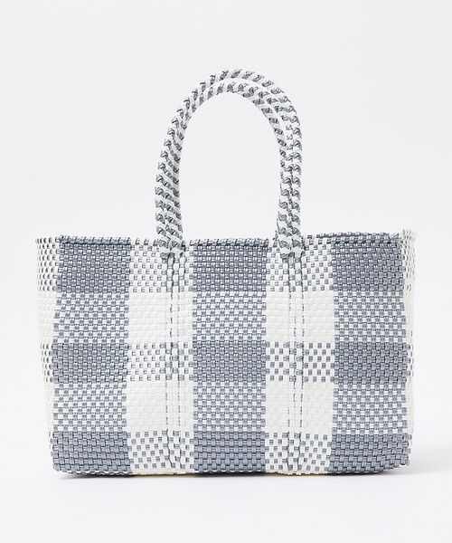 Rouge vif la cle / ルージュ・ヴィフ ラクレ ショルダーバッグ | 【MOON BIRD/ムーンバード】手編みのメルカドバッグ/TANPIN/横長/ | 詳細8