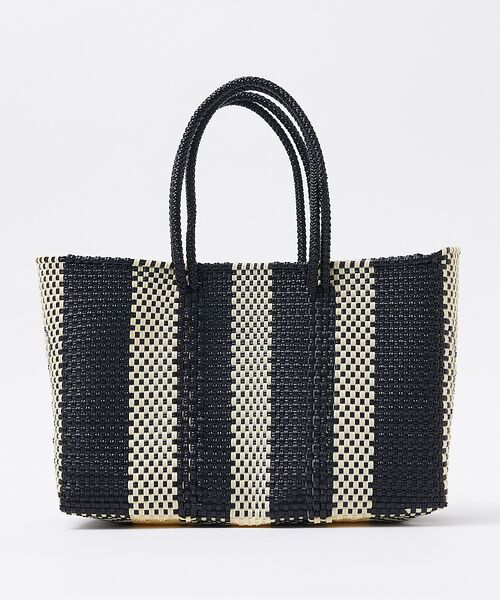 Rouge vif la cle / ルージュ・ヴィフ ラクレ ショルダーバッグ | 【MOON BIRD/ムーンバード】手編みのメルカドバッグ/TANPIN/横長/ | 詳細14