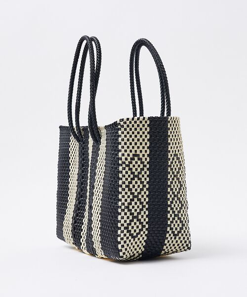 Rouge vif la cle / ルージュ・ヴィフ ラクレ ショルダーバッグ | 【MOON BIRD/ムーンバード】手編みのメルカドバッグ/TANPIN/横長/ | 詳細15