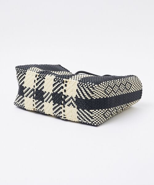 Rouge vif la cle / ルージュ・ヴィフ ラクレ ショルダーバッグ | 【MOON BIRD/ムーンバード】手編みのメルカドバッグ/TANPIN/横長/ | 詳細16