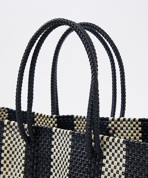 Rouge vif la cle / ルージュ・ヴィフ ラクレ ショルダーバッグ | 【MOON BIRD/ムーンバード】手編みのメルカドバッグ/TANPIN/横長/ | 詳細17