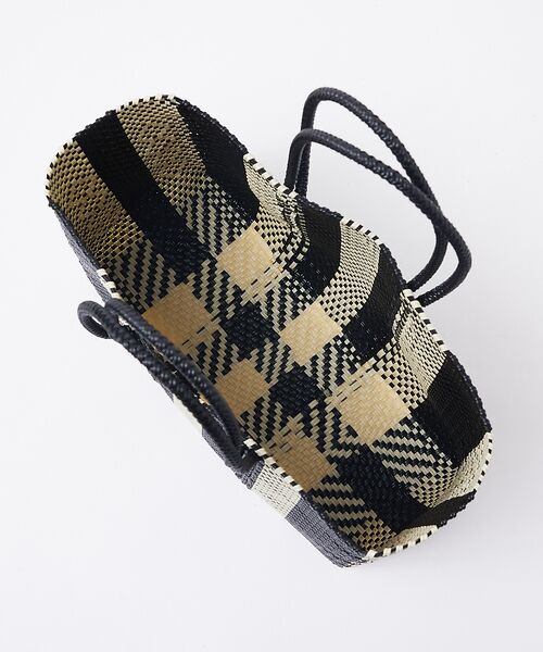 Rouge vif la cle / ルージュ・ヴィフ ラクレ ショルダーバッグ | 【MOON BIRD/ムーンバード】手編みのメルカドバッグ/TANPIN/横長/ | 詳細18