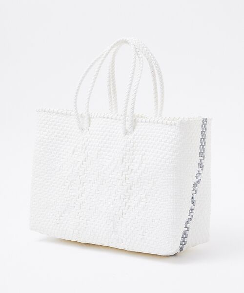 Rouge vif la cle / ルージュ・ヴィフ ラクレ ショルダーバッグ | 【MOON BIRD/ムーンバード】手編みのメルカドバッグ/TANPIN/横長/ | 詳細21