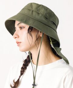 Rouge vif la cle / ルージュ・ヴィフ ラクレ ハット | 【RUBEN / ルーベン】シェードバケットハット / 日焼け対策 / ストラッ