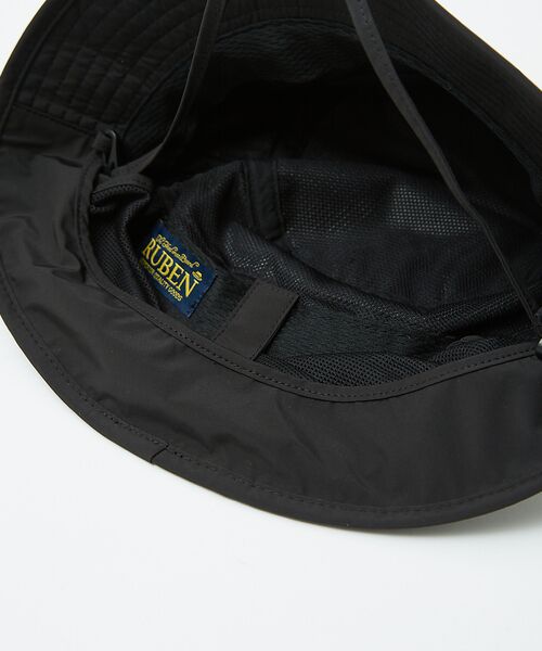 Rouge vif la cle / ルージュ・ヴィフ ラクレ ハット | 【RUBEN / ルーベン】シェードバケットハット / 日焼け対策 / ストラッ | 詳細11