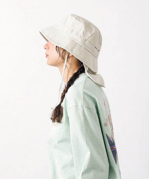 Rouge vif la cle / ルージュ・ヴィフ ラクレ ハット | 【RUBEN / ルーベン】シェードバケットハット / 日焼け対策 / ストラッ | 詳細15