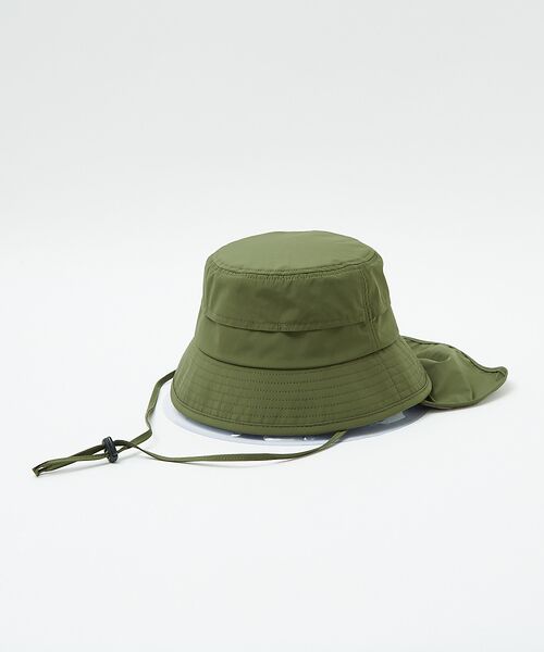 Rouge vif la cle / ルージュ・ヴィフ ラクレ ハット | 【RUBEN / ルーベン】シェードバケットハット / 日焼け対策 / ストラッ | 詳細20