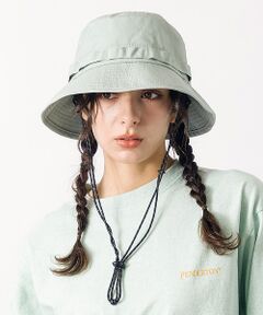 Rouge vif la cle / ルージュ・ヴィフ ラクレ ハット | 【RUBEN / ルーベン】ビーチナイロンハット / 日焼け対策 / 手洗い可【