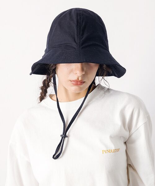 Rouge vif la cle / ルージュ・ヴィフ ラクレ ハット | 【RUBEN / ルーベン】リネンチューリップハット / UV CUT / 接触 | 詳細2