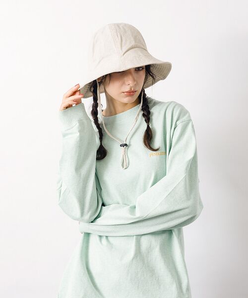 Rouge vif la cle / ルージュ・ヴィフ ラクレ ハット | 【RUBEN / ルーベン】リネンチューリップハット / UV CUT / 接触 | 詳細9