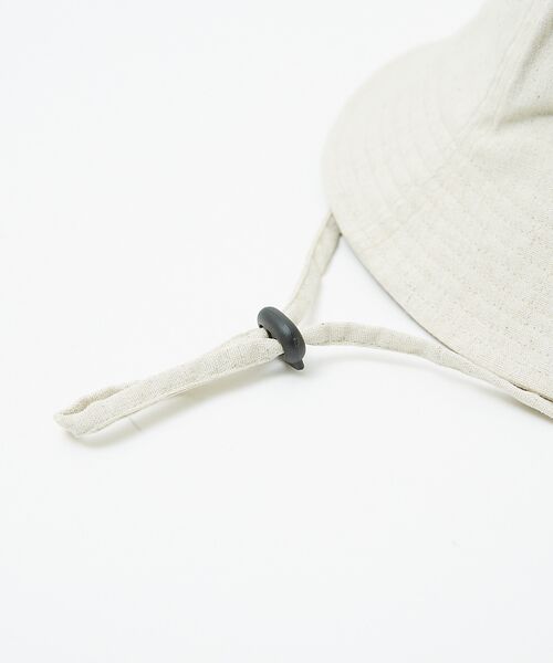 Rouge vif la cle / ルージュ・ヴィフ ラクレ ハット | 【RUBEN / ルーベン】リネンチューリップハット / UV CUT / 接触 | 詳細12