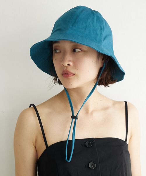 Rouge vif la cle / ルージュ・ヴィフ ラクレ ハット | 【RUBEN / ルーベン】リネンチューリップハット / UV CUT / 接触 | 詳細14