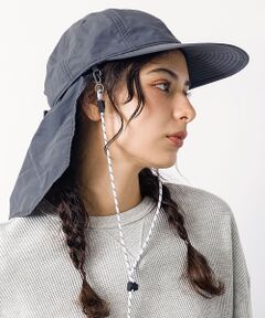 Rouge vif la cle / ルージュ・ヴィフ ラクレ ハット | 【RUBEN / ルーベン】シェードロングビルキャップ / 日焼け対策 / スト