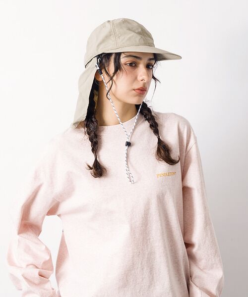 Rouge vif la cle / ルージュ・ヴィフ ラクレ ハット | 【RUBEN / ルーベン】シェードロングビルキャップ / 日焼け対策 / スト | 詳細14