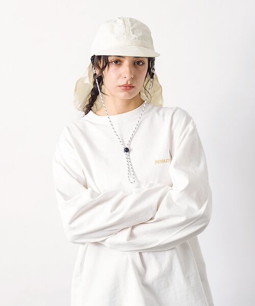 Rouge vif la cle / ルージュ・ヴィフ ラクレ ハット | 【RUBEN / ルーベン】シェードロングビルキャップ / 日焼け対策 / スト | 詳細19