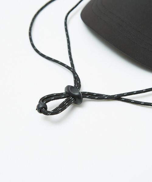 Rouge vif la cle / ルージュ・ヴィフ ラクレ ハット | 【RUBEN/ルーベン】ビーチハット / ストラップ付きキャップ / ロングブリ | 詳細12