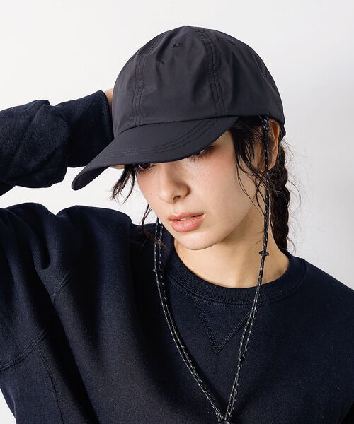 Rouge vif la cle / ルージュ・ヴィフ ラクレ ハット | 【RUBEN/ルーベン】ビーチハット / ストラップ付きキャップ / ロングブリ | 詳細2