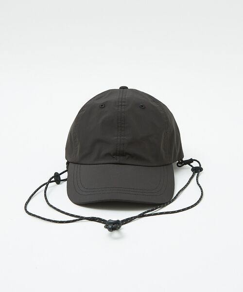 Rouge vif la cle / ルージュ・ヴィフ ラクレ ハット | 【RUBEN/ルーベン】ビーチハット / ストラップ付きキャップ / ロングブリ | 詳細4