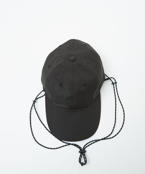 Rouge vif la cle / ルージュ・ヴィフ ラクレ ハット | 【RUBEN/ルーベン】ビーチハット / ストラップ付きキャップ / ロングブリ | 詳細7