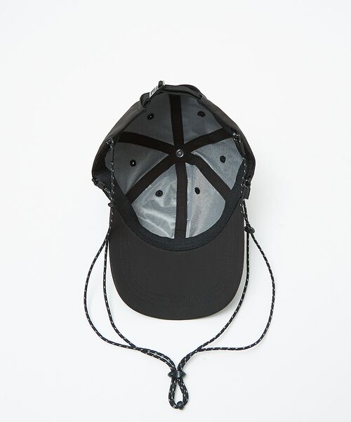 Rouge vif la cle / ルージュ・ヴィフ ラクレ ハット | 【RUBEN/ルーベン】ビーチハット / ストラップ付きキャップ / ロングブリ | 詳細8