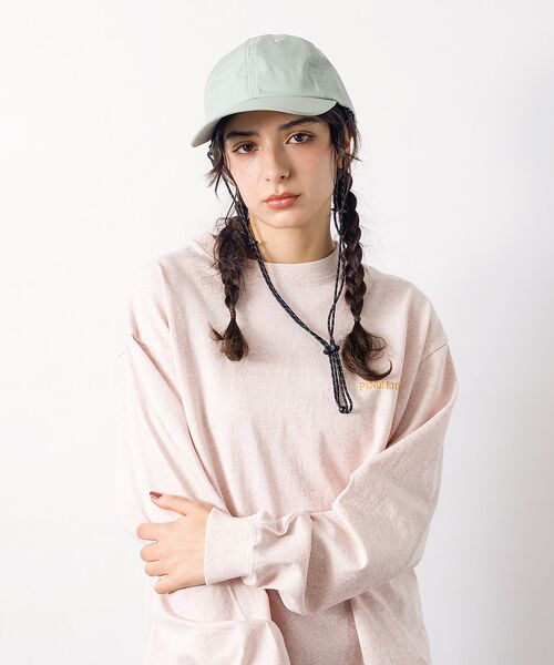 Rouge vif la cle / ルージュ・ヴィフ ラクレ ハット | 【RUBEN/ルーベン】ビーチハット / ストラップ付きキャップ / ロングブリ | 詳細15