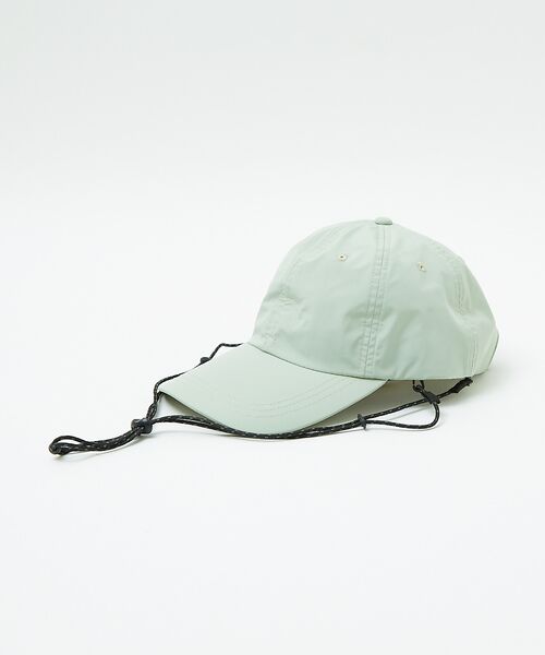 Rouge vif la cle / ルージュ・ヴィフ ラクレ ハット | 【RUBEN/ルーベン】ビーチハット / ストラップ付きキャップ / ロングブリ | 詳細18