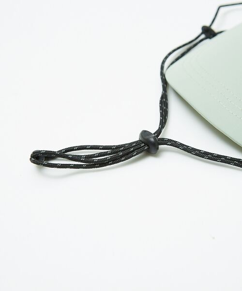 Rouge vif la cle / ルージュ・ヴィフ ラクレ ハット | 【RUBEN/ルーベン】ビーチハット / ストラップ付きキャップ / ロングブリ | 詳細19