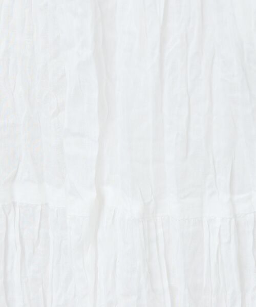 Rouge vif la cle / ルージュ・ヴィフ ラクレ ミニ・ひざ丈スカート | 【Le Melange/ル・メランジュ】コットンギャザースカート/機能素材/ギャ | 詳細4