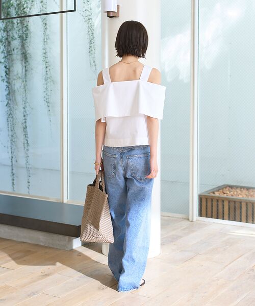 Rouge vif la cle / ルージュ・ヴィフ ラクレ シャツ・ブラウス | ケープオフショルブラウス | 詳細12