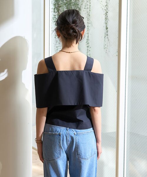 Rouge vif la cle / ルージュ・ヴィフ ラクレ シャツ・ブラウス | ケープオフショルブラウス | 詳細23