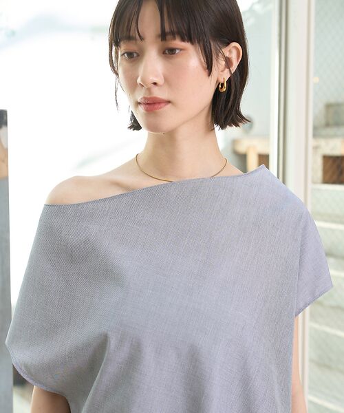 Rouge vif la cle / ルージュ・ヴィフ ラクレ シャツ・ブラウス | ドレープカラーブラウス | 詳細22