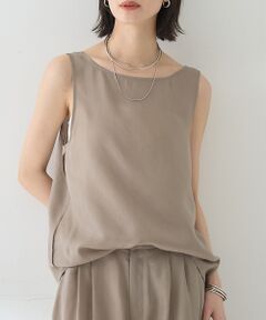 Rouge vif la cle / ルージュ・ヴィフ ラクレ キャミソール・チューブトップ | 【セットアップ対応】２WAYキュプラフィブリルノースリブラウス