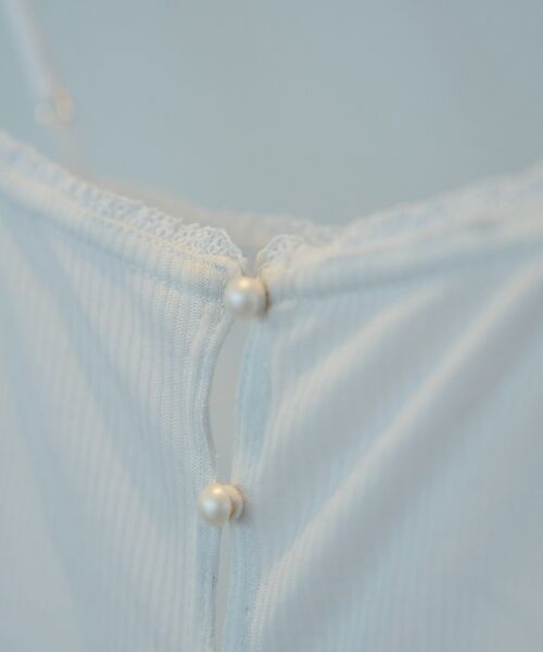 Rouge vif la cle / ルージュ・ヴィフ ラクレ キャミソール・チューブトップ | レース付きキャミソール | 詳細7