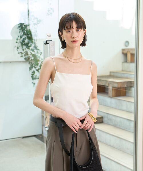 Rouge vif la cle / ルージュ・ヴィフ ラクレ キャミソール・チューブトップ | サイドテープカップ付きキャミ | 詳細2