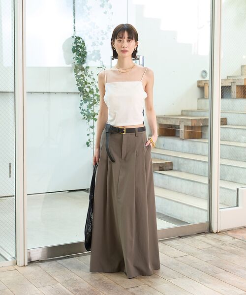 Rouge vif la cle / ルージュ・ヴィフ ラクレ キャミソール・チューブトップ | サイドテープカップ付きキャミ | 詳細5