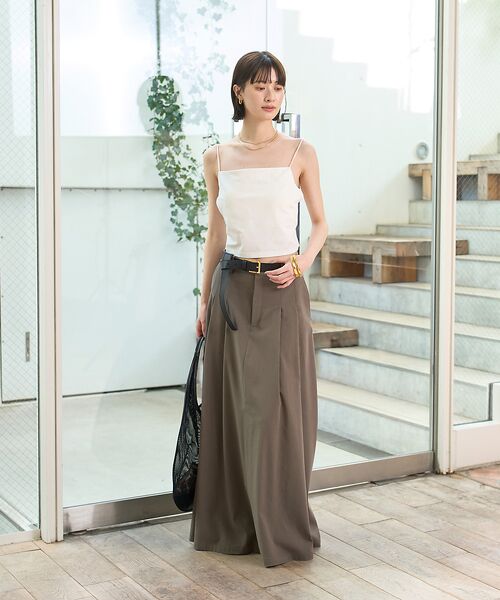 Rouge vif la cle / ルージュ・ヴィフ ラクレ キャミソール・チューブトップ | サイドテープカップ付きキャミ | 詳細6