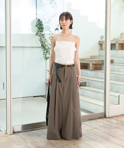 Rouge vif la cle / ルージュ・ヴィフ ラクレ キャミソール・チューブトップ | サイドテープカップ付きキャミ | 詳細7