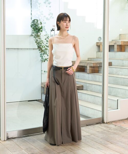 Rouge vif la cle / ルージュ・ヴィフ ラクレ キャミソール・チューブトップ | サイドテープカップ付きキャミ | 詳細8