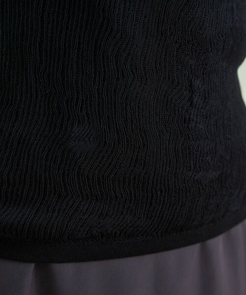 Rouge vif la cle / ルージュ・ヴィフ ラクレ ニット・セーター | 両畦スリットシアーニットプルオーバー | 詳細28