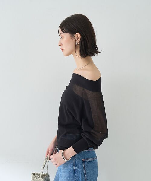 Rouge vif la cle / ルージュ・ヴィフ ラクレ ニット・セーター | オフショルシアーニットプルオーバー | 詳細11