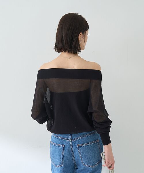 Rouge vif la cle / ルージュ・ヴィフ ラクレ ニット・セーター | オフショルシアーニットプルオーバー | 詳細12