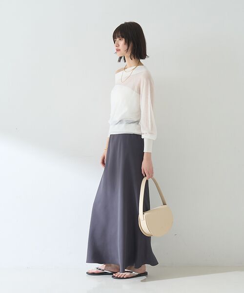 Rouge vif la cle / ルージュ・ヴィフ ラクレ ニット・セーター | オフショルシアーニットプルオーバー | 詳細13