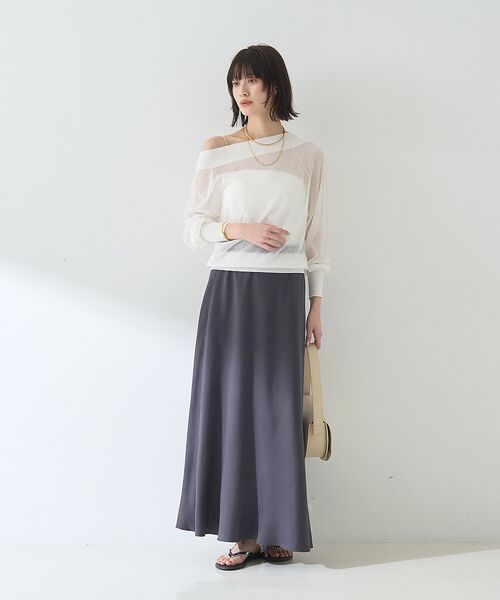 Rouge vif la cle / ルージュ・ヴィフ ラクレ ニット・セーター | オフショルシアーニットプルオーバー | 詳細14