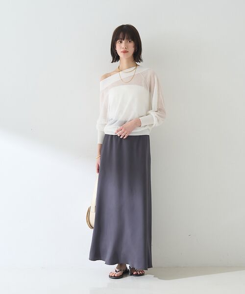 Rouge vif la cle / ルージュ・ヴィフ ラクレ ニット・セーター | オフショルシアーニットプルオーバー | 詳細15