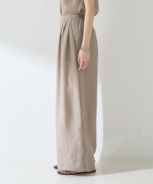 Rouge vif la cle / ルージュ・ヴィフ ラクレ パンツ | 【セットアップ対応】キュプラフィブリル ワイドパンツ | 詳細12